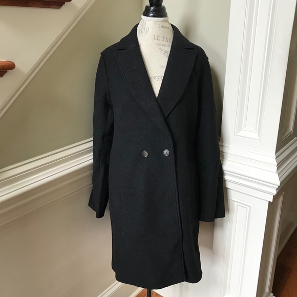 J. Crew Daphne topcoat in Italian boiled wool EUC - Picture 4 of 12